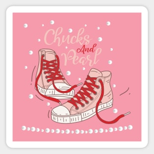 Chucks and Pearl Sticker